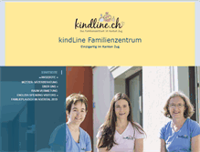 Tablet Screenshot of kindline.ch